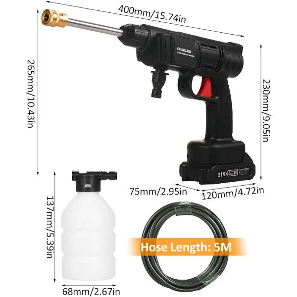 PowerJet™ 48V – Lavadora Inalámbrica de Alta Presión
