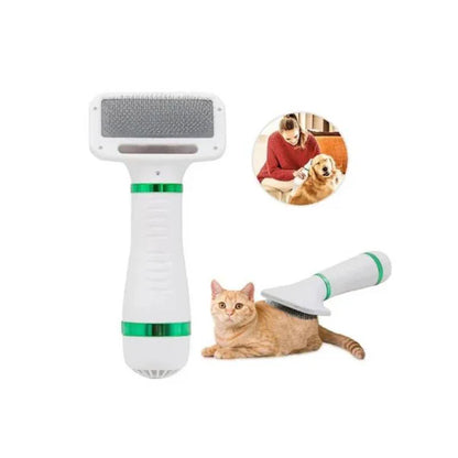 PetBrushDry™ - Cepillo Secador 2 en 1 para Mascotas